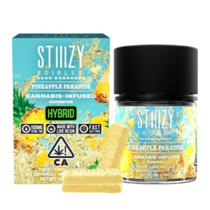 STIIIZY Live Resin Gummies - 100MG Pineapple Paradise